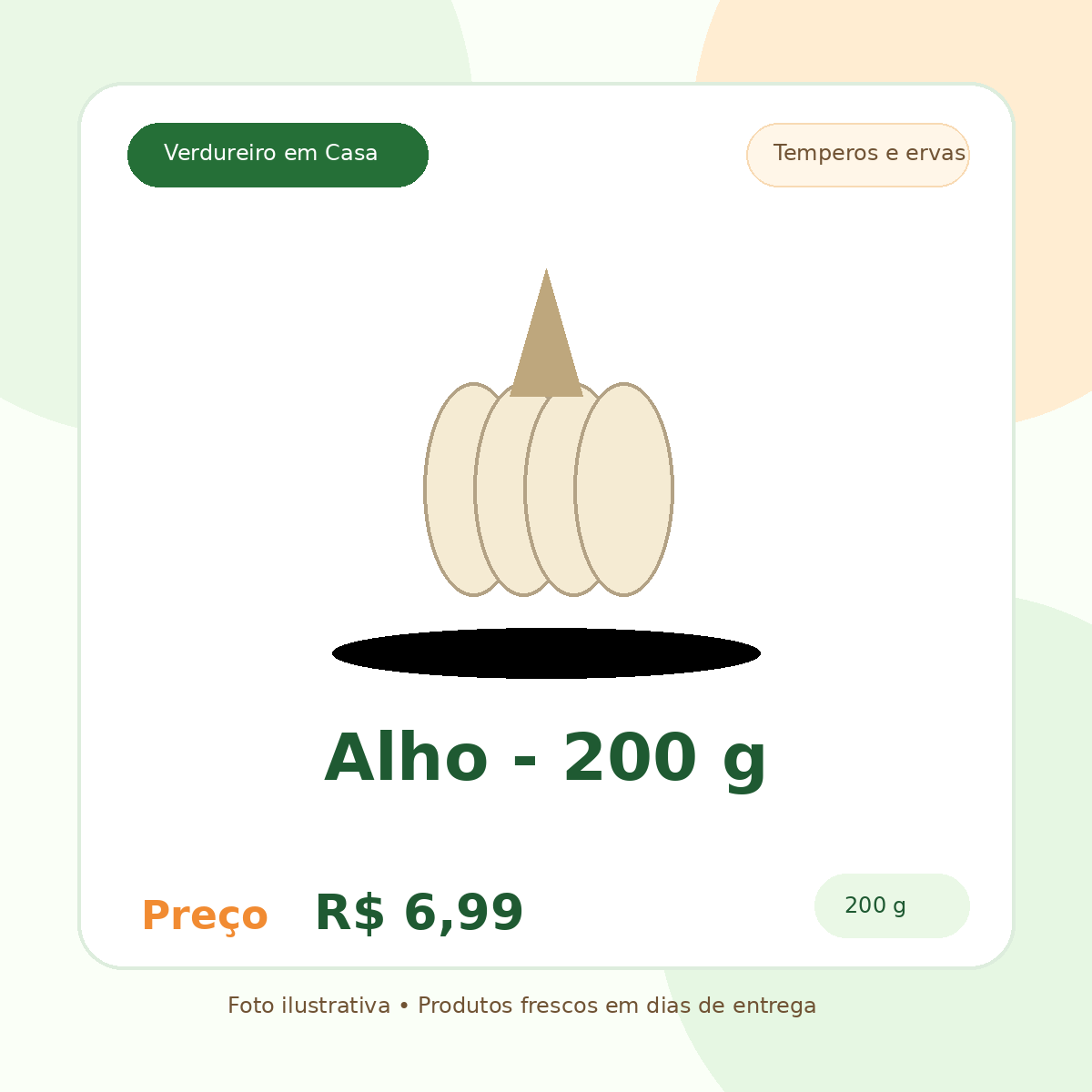 Alho - 200 g