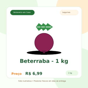 Beterraba - 1 kg