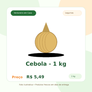 Cebola - 1 kg