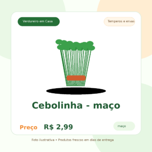 Cebolinha - maço