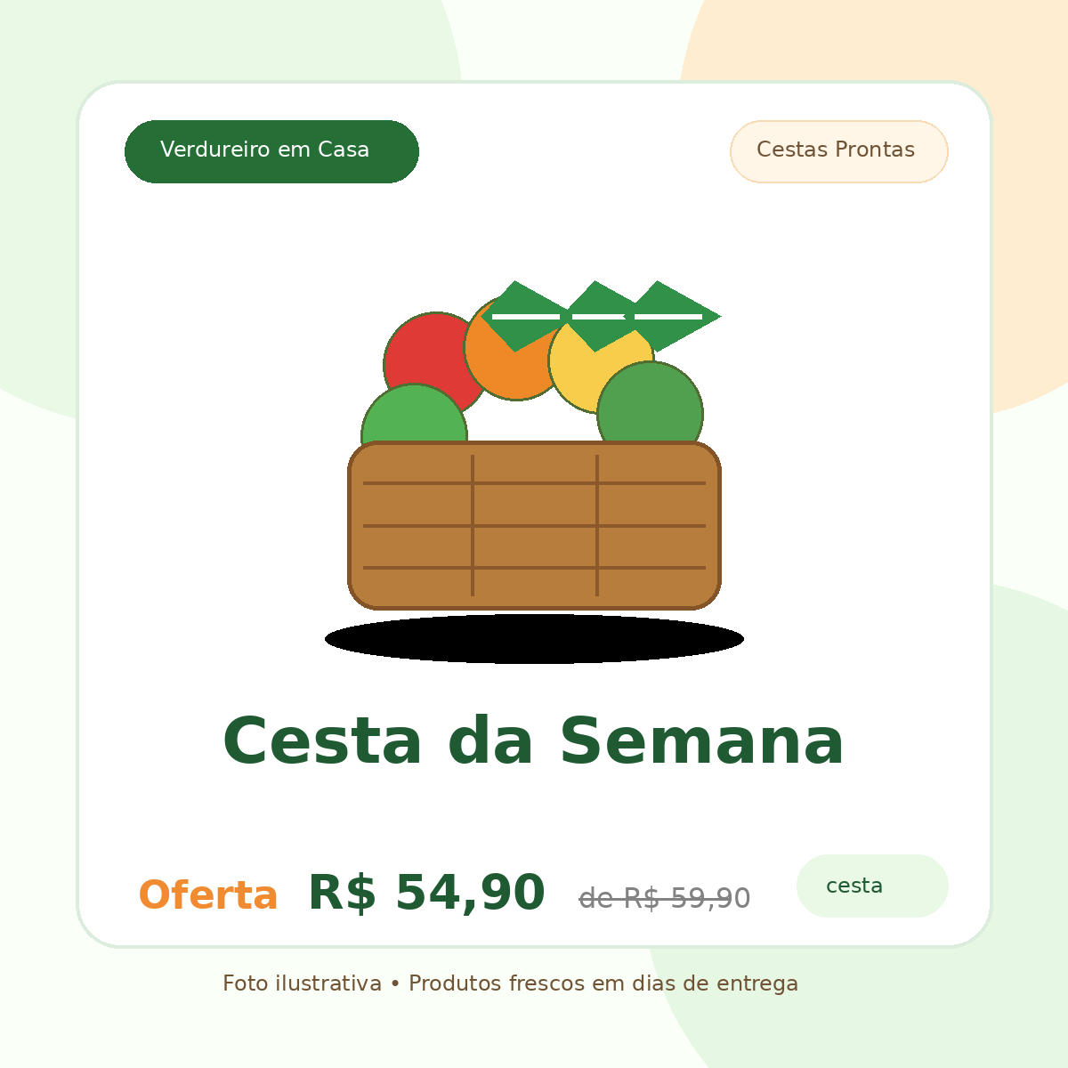 Cesta da Semana