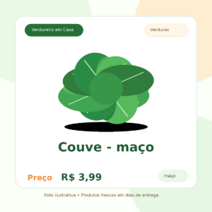Couve - maço