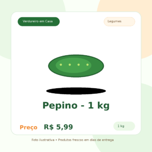 Pepino - 1 kg